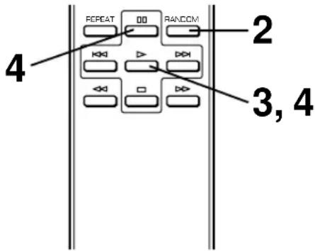 YAMAHA CDX396 - ■ Programming voor cassetteband-opname in willekeurige volgorde - 1