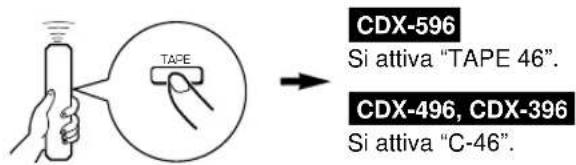 YAMAHA CDX396 - Programmazione automatica della cassetta - 6