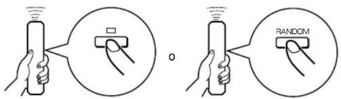 YAMAHA CDX396 - Para cancelar la reproduccion al azar Oprima RANDOM. - 1