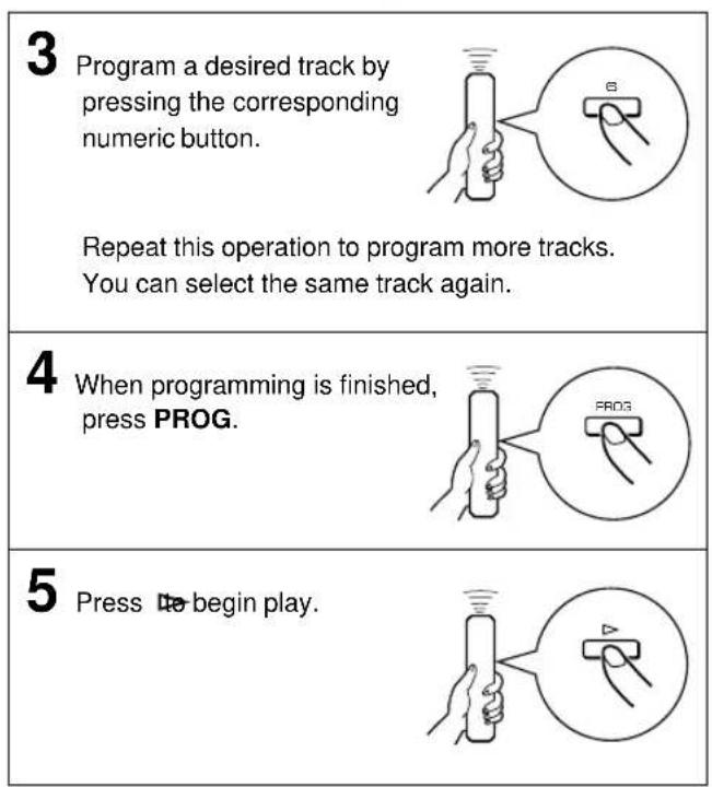 YAMAHA CDX396 - PROGRAM PLAY - 4