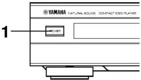YAMAHA CDX396 - BASIS-BEDIENINGSSTAPPEN - 1