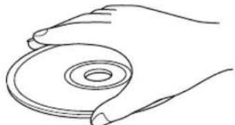 YAMAHA CDX396 - Notes about handling compact discs - 1