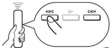 YAMAHA CDX396 - För att hoppa till början av önskad melodi (ÖVERHOPPNING) - 2