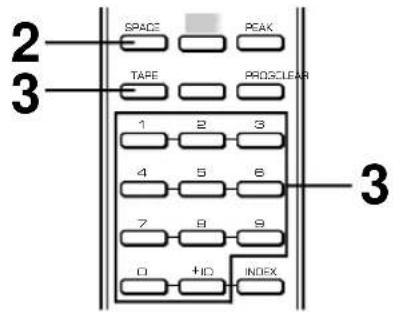 YAMAHA CDX396 - ■ Programmation automatique de bande - 1
