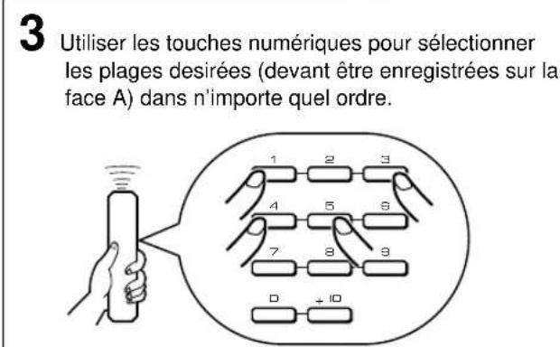 YAMAHA CDX396 - ■ Programmation manuelle de bande - 4