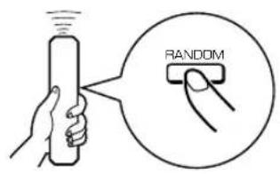 YAMAHA CDX396 - Start av slumpmässig spelning - 1