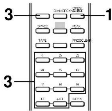 YAMAHA CDX396 - SYNKRONISERAD KOPIERING FRÄN CD-SKIVA - 1