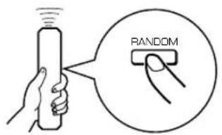 YAMAHA CDX396 - Para comenzar la reproduccion al azar Oprima RANDOM. - 1