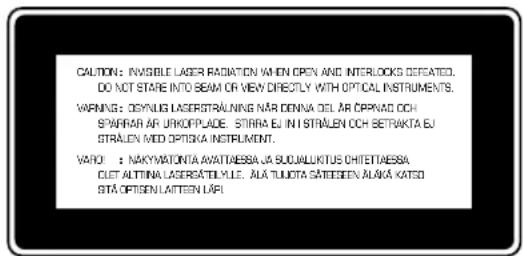 YAMAHA CDX396 - ATTENZIONE - 1