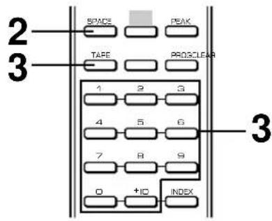 YAMAHA CDX396 - Automatische programmierung voor cassetteband-opname - 1