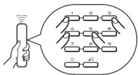 YAMAHA CDX396 - Manuell bandprogramming - 4