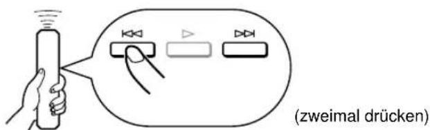 YAMAHA CDX396 - Springen an den Beginn eines bestimmten Titels (Suchlauf mit Sprung) - 3