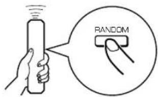 YAMAHA CDX396 - To perform random-sequence play Press RANDOM. - 1