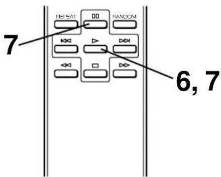 YAMAHA CDX396 - ■ Programación manual para grabar en cinta - 2