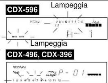 YAMAHA CDX396 - ■ Programmazione manuale della cassetta - 4