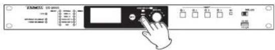 TASCAM CG2000 - Pour passer d'une page de paramètres à l'autre : - 1