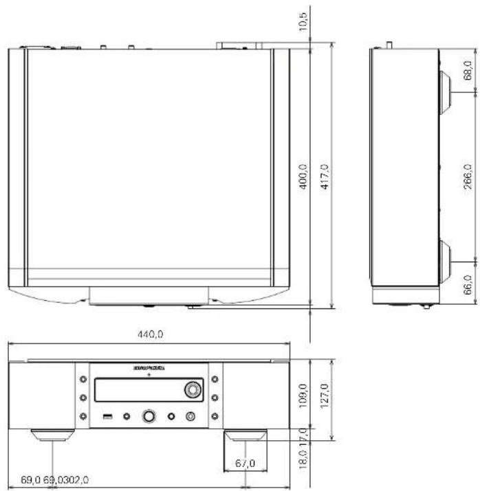 MARANTZ NA11S1 - Dimensions - 1