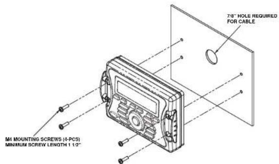 JENSEN JMS2212 - Wired Commander Mounting - 1
