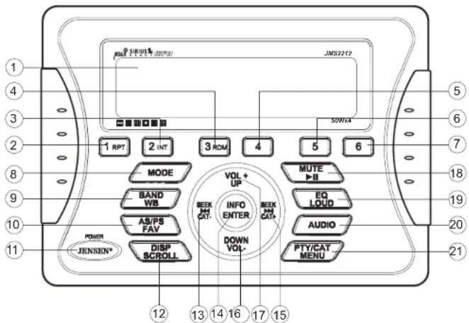 JENSEN JMS2212 - REPRODUCCION DE ARCHIVO DIGITAL - 1