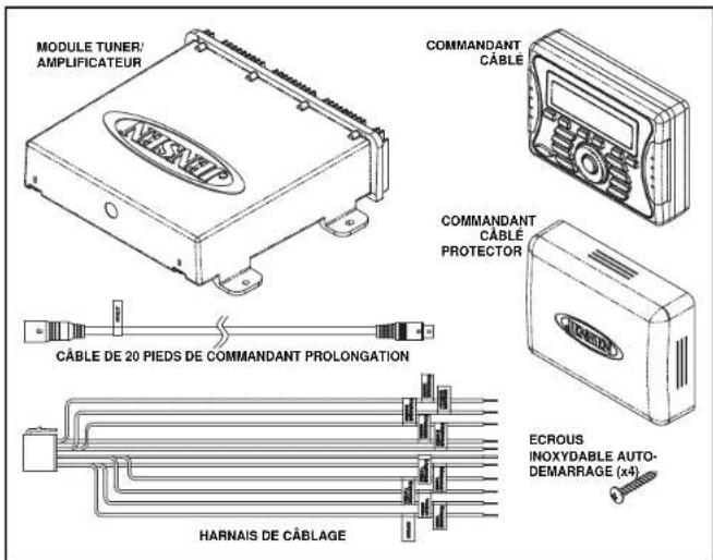 JENSEN JMS2212 - Montage du commandant cable - 3