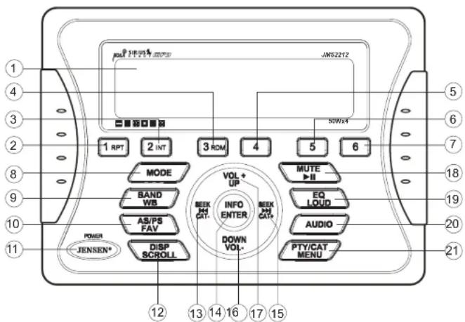 JENSEN JMS2212 - DIGITAL FILE PLAYBACK - 1