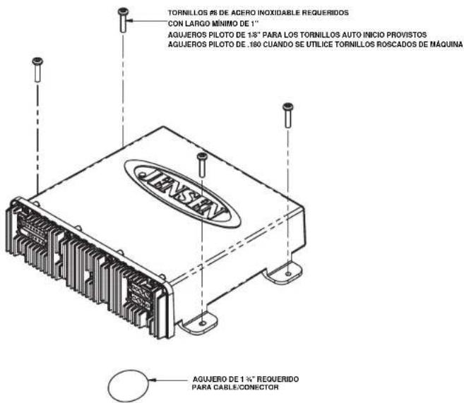 JENSEN JMS2212 - Montaje de Radio/ Amplificador - 5