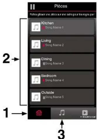 DENON HEOS 1 Go Pack - Sélection d'une pièce/enceinte - 1
