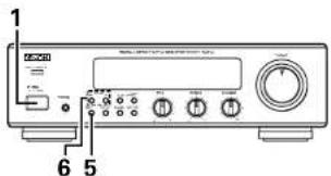 DENON DF100MC - Varias operaciones del programador - 1
