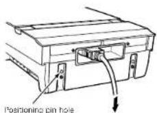 DENON DA03 - ■About mounting the cable cover [When mounting on the wall] (See page 8.) - 1
