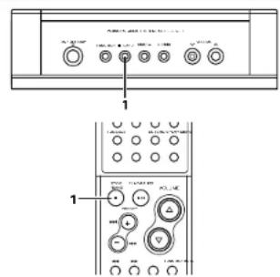 DENON DA03 - Stopping playback - 1