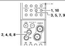 DENON DA03 - To check the timer setting - 1
