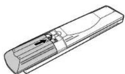 DENON DA03 - Insertion des piles - 3