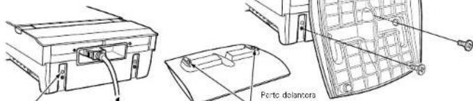 DENON DA03 - ■Acerca del montaje de la base de la unidad principal - 3