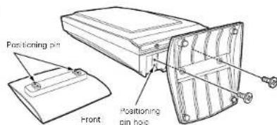 DENON DA03 - ■About mounting the speaker stand - 1