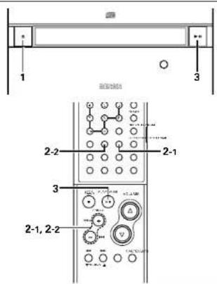 DENON DA03 - Reproducción de una pista determinada .... [Reproducción de carpetas o ficheros] - 1