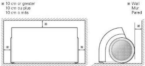 DENON DA03 - • INSTALLATION PRECAUTIONS - 1