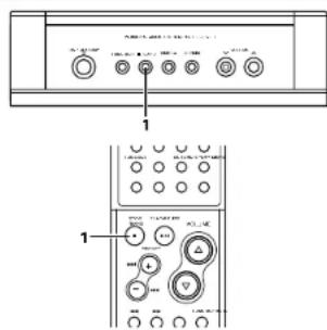DENON DA03 - Detener la reproducción - 1