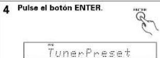 DENON DA03 - Dar nombres a emisoras preajustadas - 4