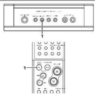 DENON D107 - Arret de la lecture - 1