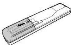 DENON D107 - Inserting Batteries - 1