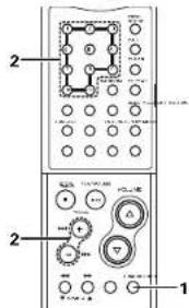 DENON D107 - Para llamar la emisora memorizada - 2