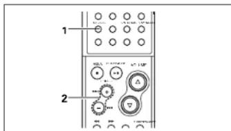 DENON D107 - ADJUSTING THE TONE - 1