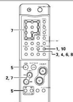 DENON D107 - Storing Broadcast Stations - 1