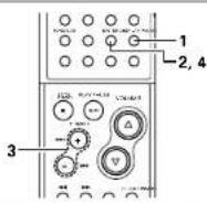 DENON D107 - Ajuste del brillo de la pantalla de visualizacion - 1