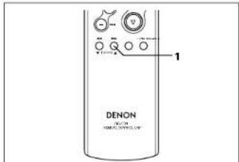 DENON D107 - Buseseda de la posicion deseada,minteras se oye la musica [Buseseda tanual] - 1