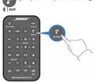 BOSE Wave Sound Touch - Jumelage d'un appareil compatible Bluetooth® - 1