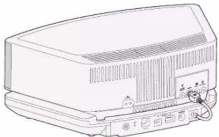 BOSE Wave Sound Touch - Raccordement du système au socle - 2