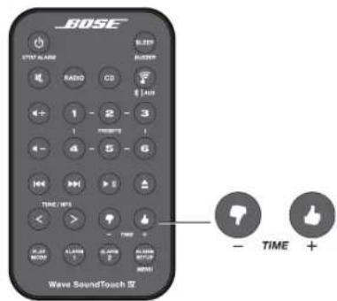 BOSE Wave Sound Touch - Réglage de l'horloge - 1