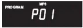 TOKAI CD103 - 2) Wanner een MP3-disc worden geladen: - 1