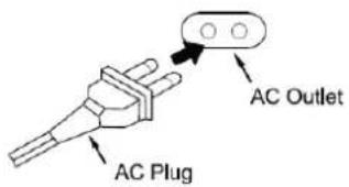 TOKAI CD103 - AC VOEDING - 1